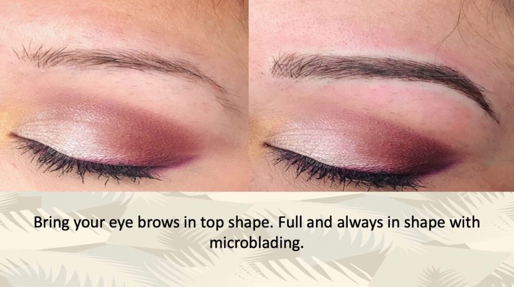 Microblading eyebrows in Hairdresser Beauty BELLISSIMI MARBELLA